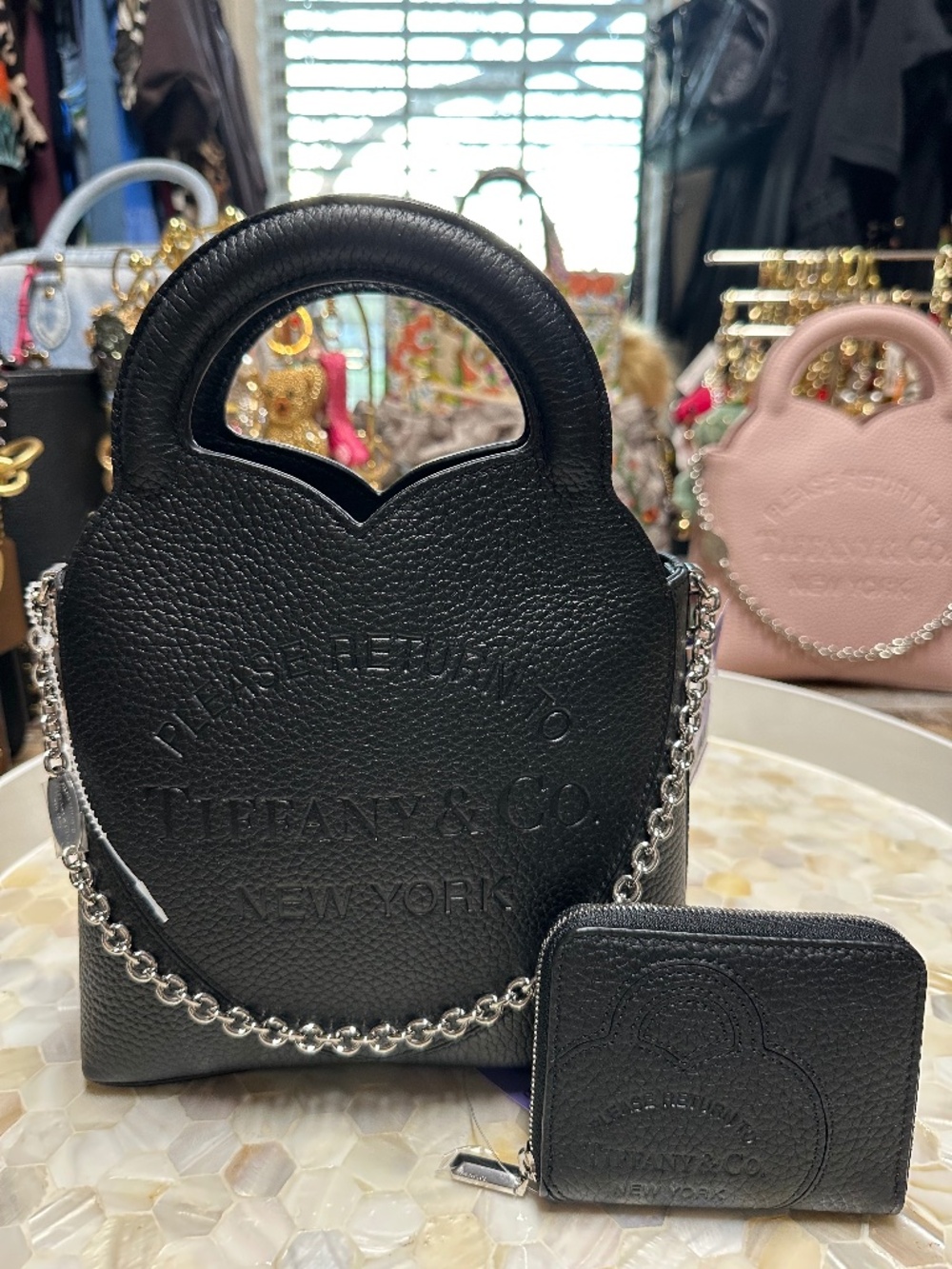 NWT Beautiful Tiffany & Co  Return To Tiffany Crossbody & Wallet Gorgeous!